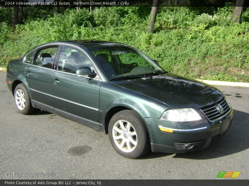 Northern Green Metallic / Grey 2004 Volkswagen Passat GLS Sedan