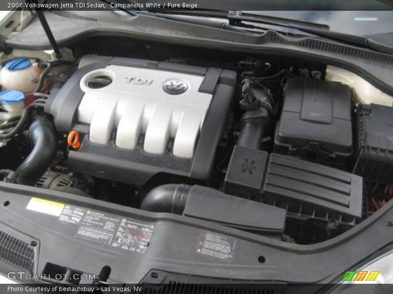 Campanella White / Pure Beige 2006 Volkswagen Jetta TDI Sedan