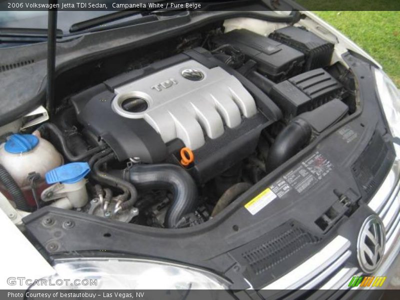 Campanella White / Pure Beige 2006 Volkswagen Jetta TDI Sedan