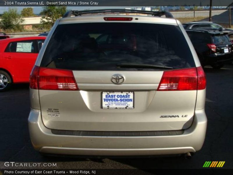 Desert Sand Mica / Stone Gray 2004 Toyota Sienna LE