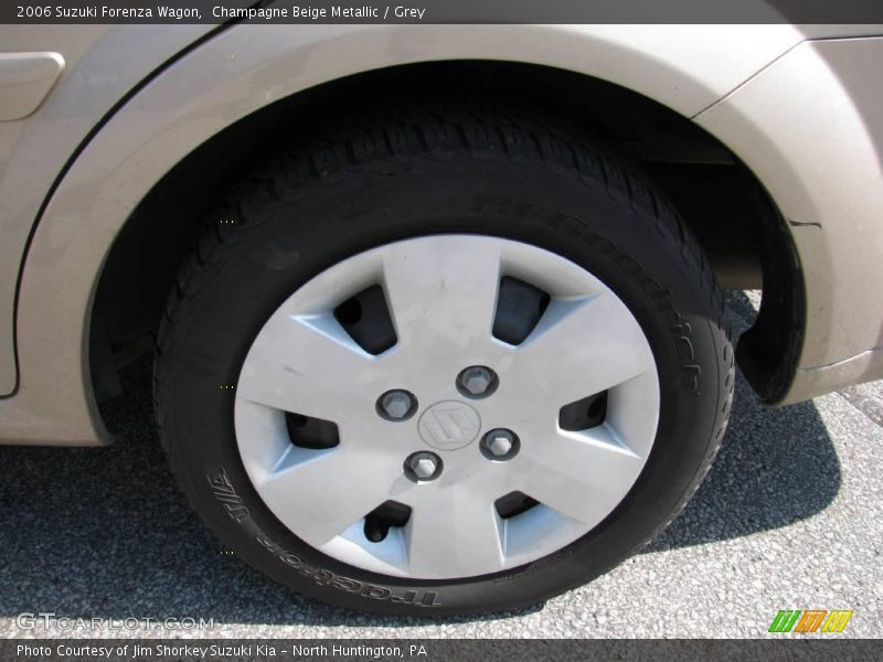Champagne Beige Metallic / Grey 2006 Suzuki Forenza Wagon