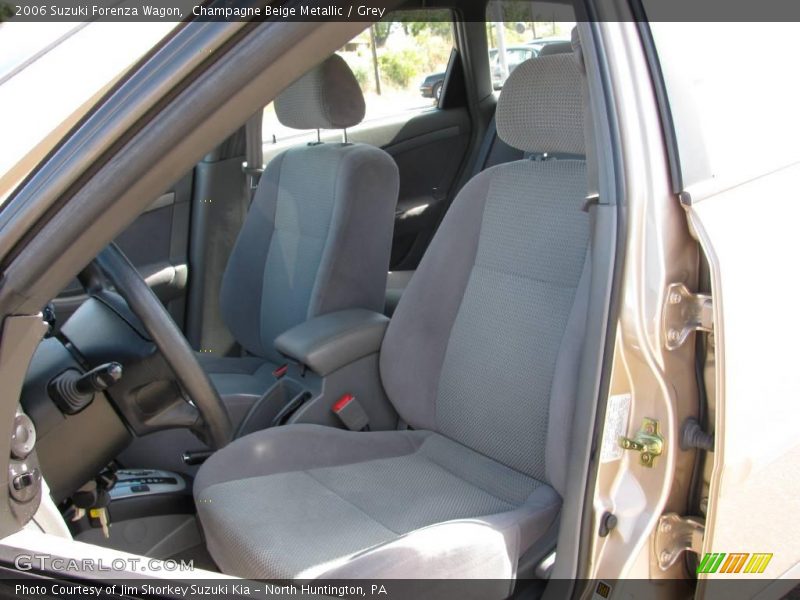Champagne Beige Metallic / Grey 2006 Suzuki Forenza Wagon