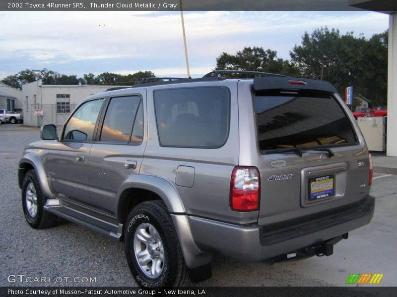 Thunder Cloud Metallic / Gray 2002 Toyota 4Runner SR5