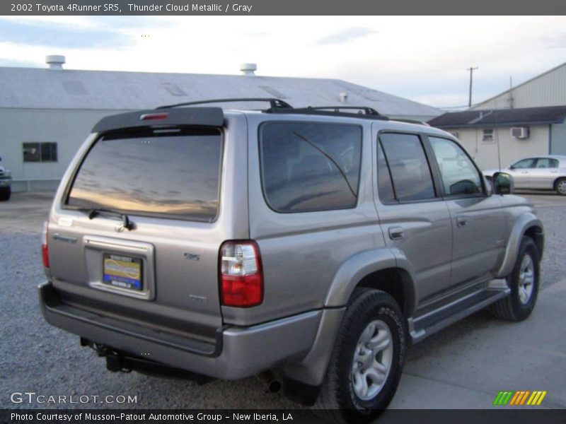 Thunder Cloud Metallic / Gray 2002 Toyota 4Runner SR5