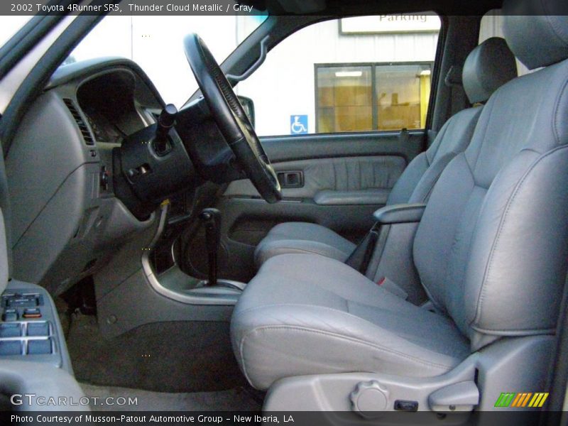 Thunder Cloud Metallic / Gray 2002 Toyota 4Runner SR5