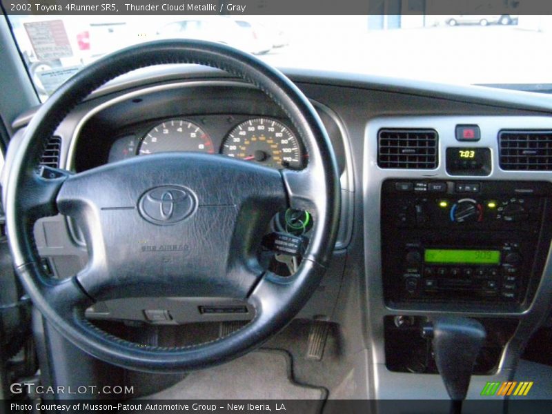 Thunder Cloud Metallic / Gray 2002 Toyota 4Runner SR5