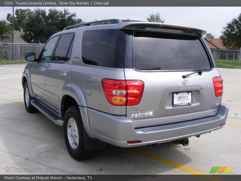 Silver Sky Metallic / Charcoal 2001 Toyota Sequoia Limited
