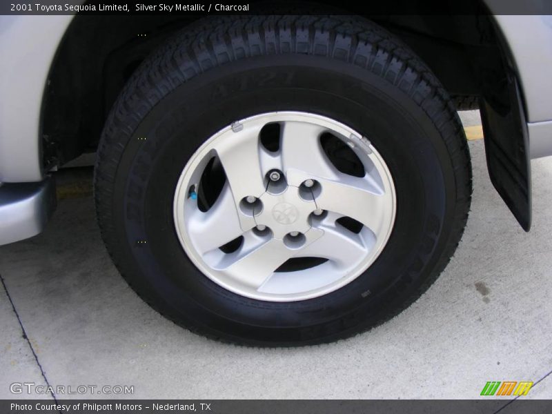 Silver Sky Metallic / Charcoal 2001 Toyota Sequoia Limited