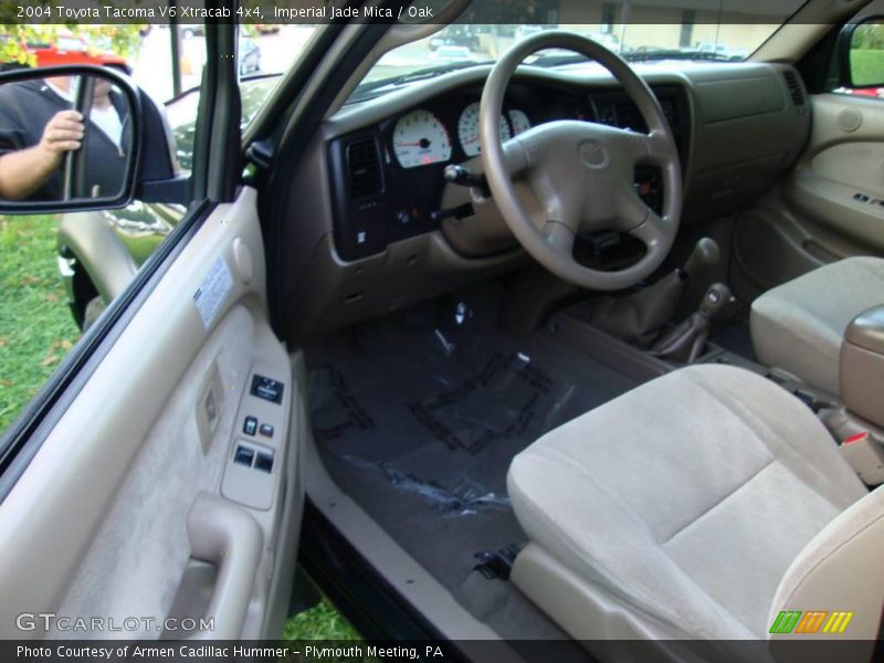 Imperial Jade Mica / Oak 2004 Toyota Tacoma V6 Xtracab 4x4