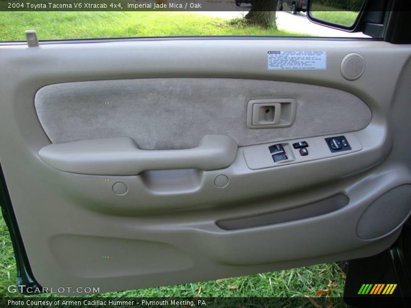 Imperial Jade Mica / Oak 2004 Toyota Tacoma V6 Xtracab 4x4