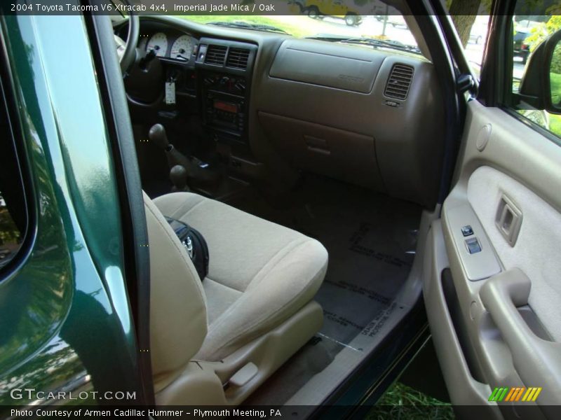 Imperial Jade Mica / Oak 2004 Toyota Tacoma V6 Xtracab 4x4