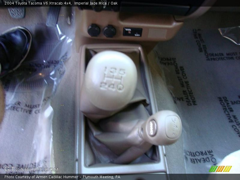 Imperial Jade Mica / Oak 2004 Toyota Tacoma V6 Xtracab 4x4