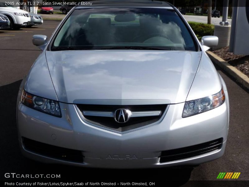 Satin Silver Metallic / Ebony 2005 Acura TL 3.2