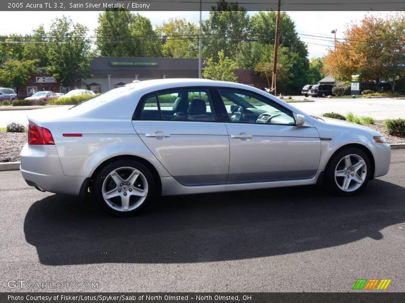 Satin Silver Metallic / Ebony 2005 Acura TL 3.2