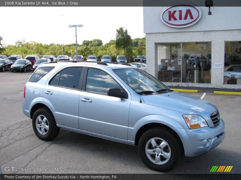 Ice Blue / Gray 2008 Kia Sorento LX 4x4