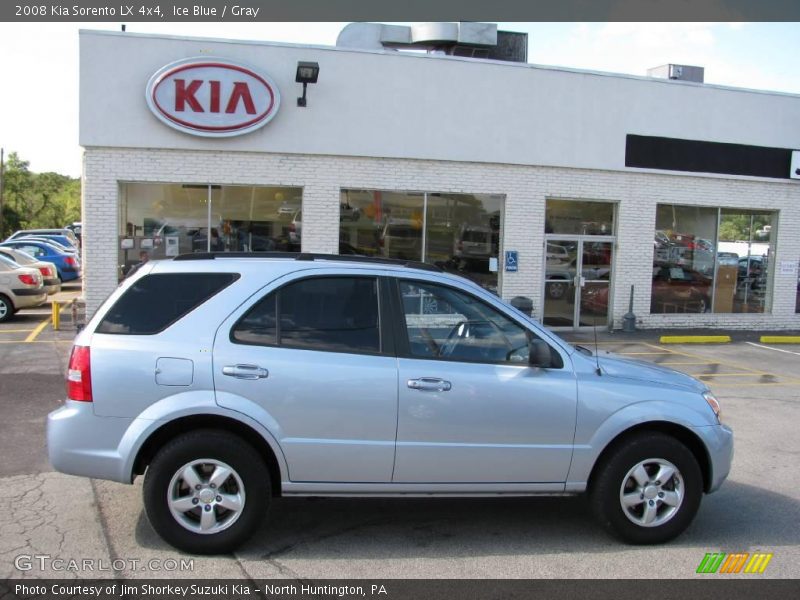 Ice Blue / Gray 2008 Kia Sorento LX 4x4