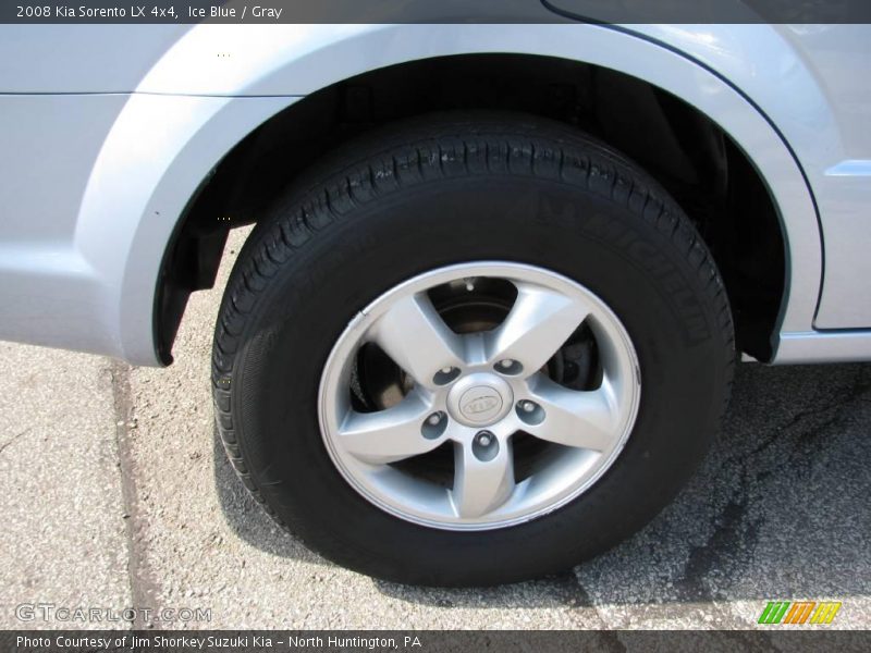 Ice Blue / Gray 2008 Kia Sorento LX 4x4