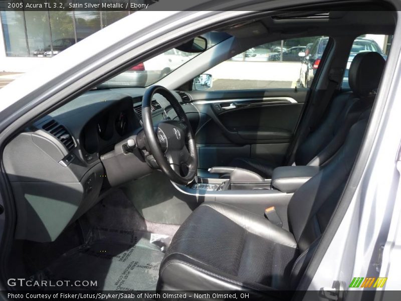 Satin Silver Metallic / Ebony 2005 Acura TL 3.2