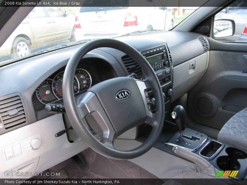 Ice Blue / Gray 2008 Kia Sorento LX 4x4