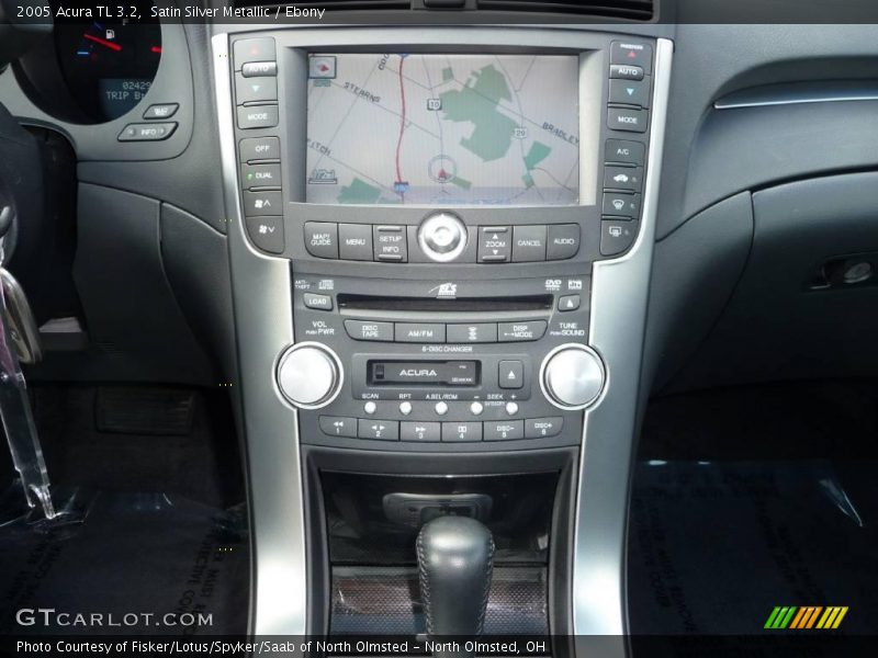 Satin Silver Metallic / Ebony 2005 Acura TL 3.2