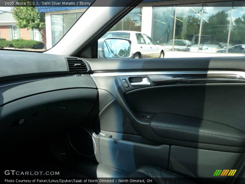 Satin Silver Metallic / Ebony 2005 Acura TL 3.2