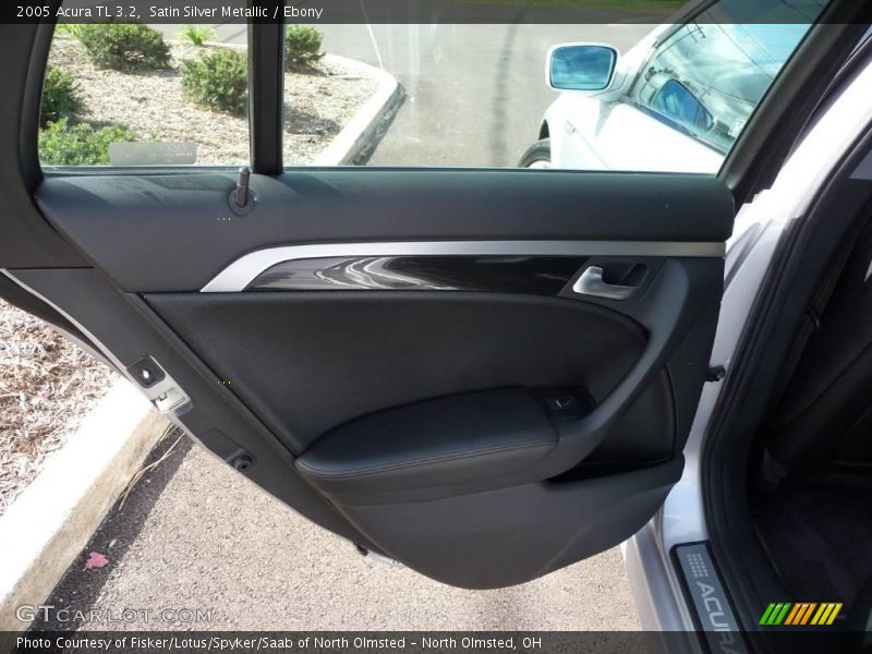 Satin Silver Metallic / Ebony 2005 Acura TL 3.2