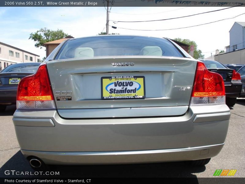 Willow Green Metallic / Beige 2006 Volvo S60 2.5T