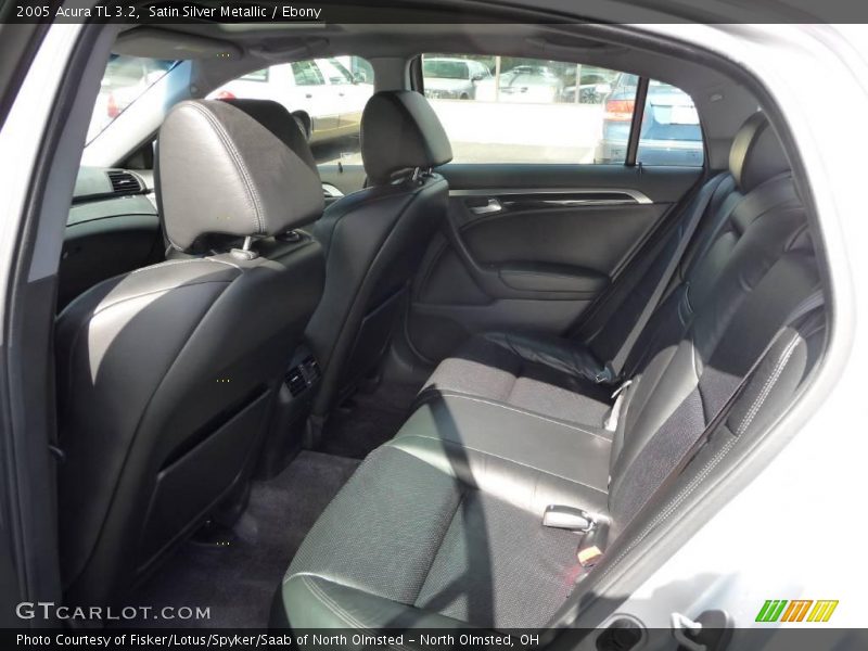 Satin Silver Metallic / Ebony 2005 Acura TL 3.2