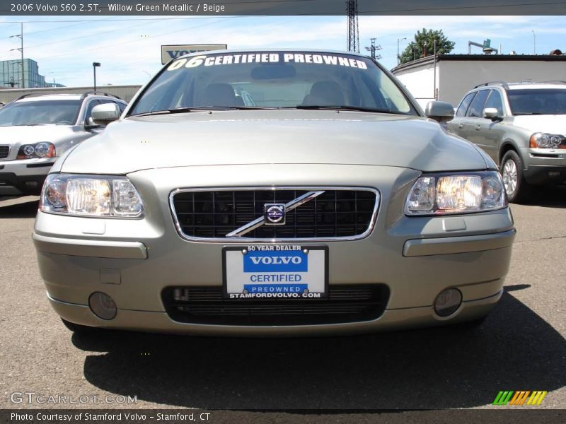 Willow Green Metallic / Beige 2006 Volvo S60 2.5T