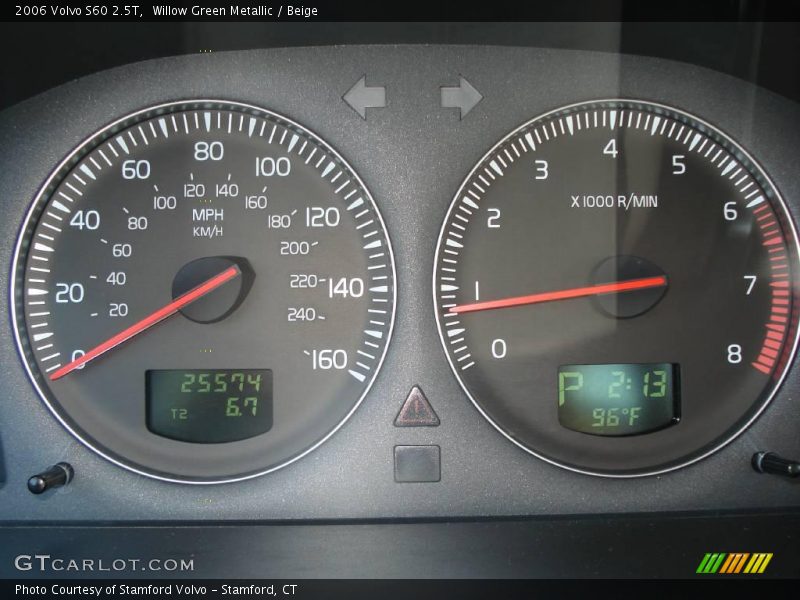 Willow Green Metallic / Beige 2006 Volvo S60 2.5T