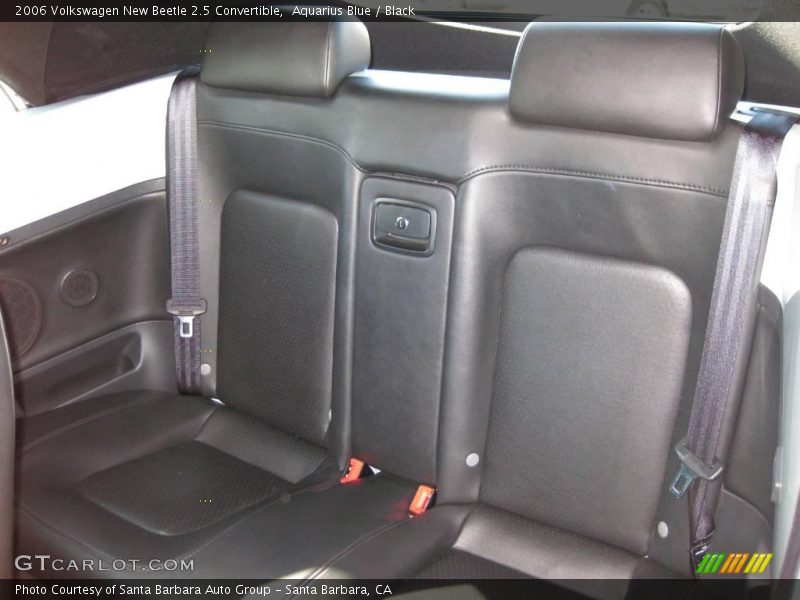 Aquarius Blue / Black 2006 Volkswagen New Beetle 2.5 Convertible