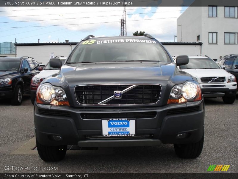 Titanium Gray Metallic / Taupe/Light Taupe 2005 Volvo XC90 2.5T AWD