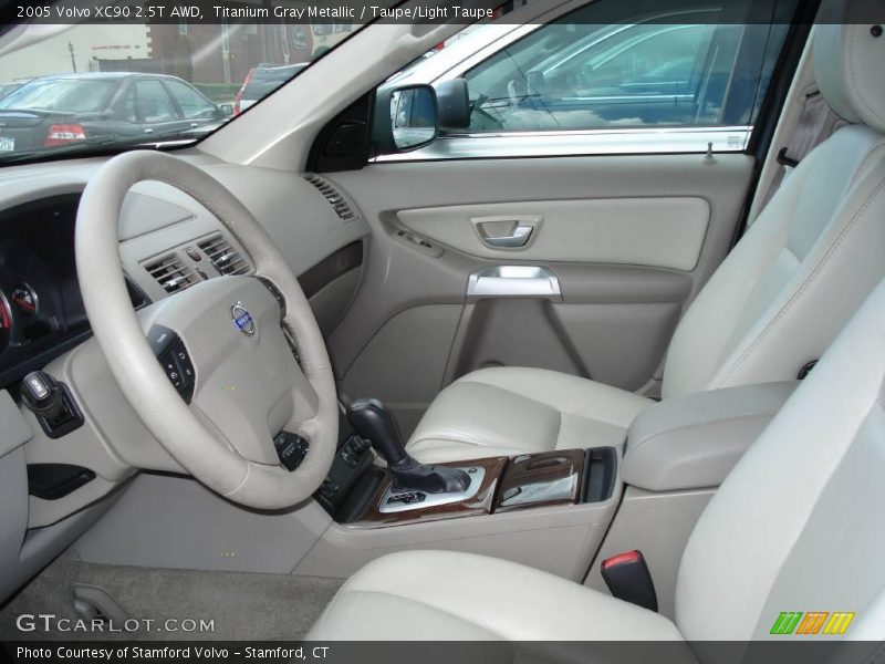 Titanium Gray Metallic / Taupe/Light Taupe 2005 Volvo XC90 2.5T AWD