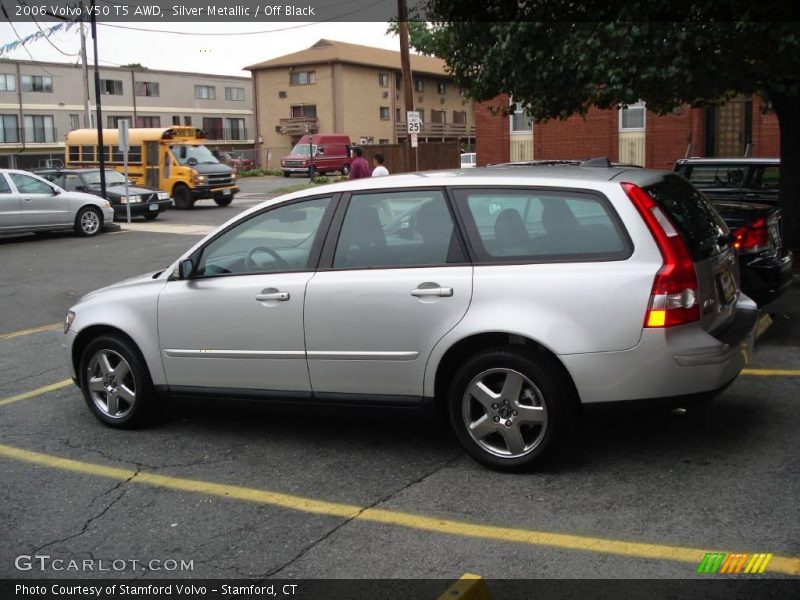 Silver Metallic / Off Black 2006 Volvo V50 T5 AWD