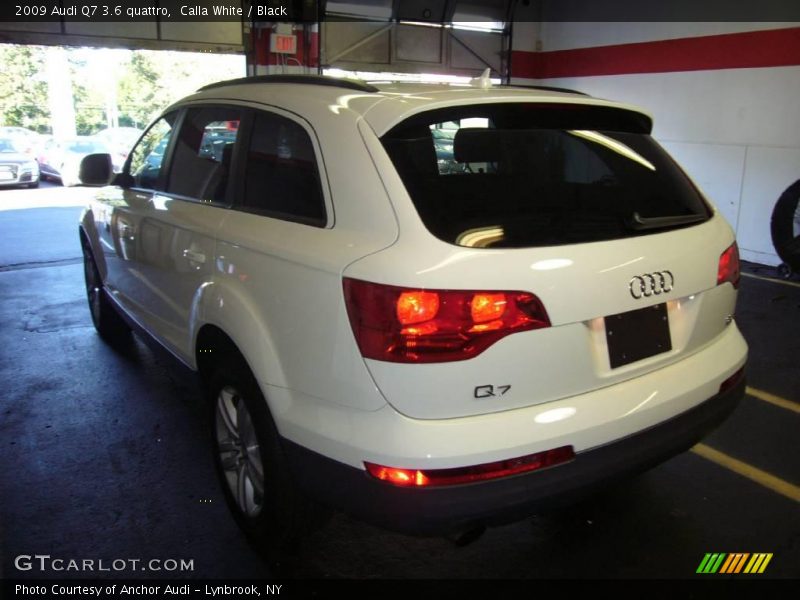 Calla White / Black 2009 Audi Q7 3.6 quattro