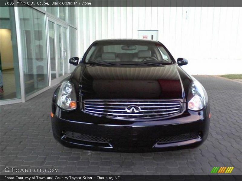 Black Obsidian / Stone 2005 Infiniti G 35 Coupe