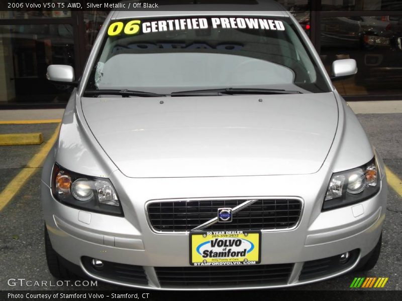 Silver Metallic / Off Black 2006 Volvo V50 T5 AWD