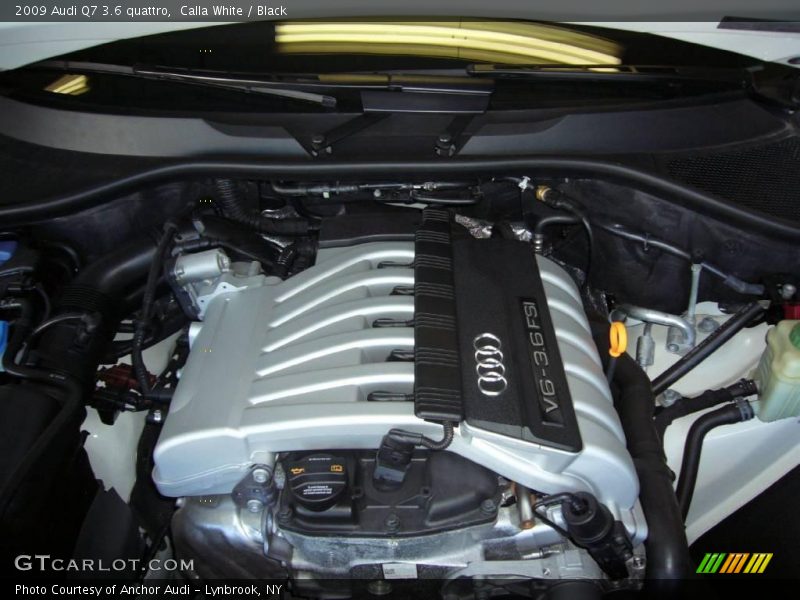 Calla White / Black 2009 Audi Q7 3.6 quattro