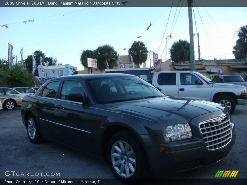 Dark Titanium Metallic / Dark Slate Gray 2008 Chrysler 300 LX