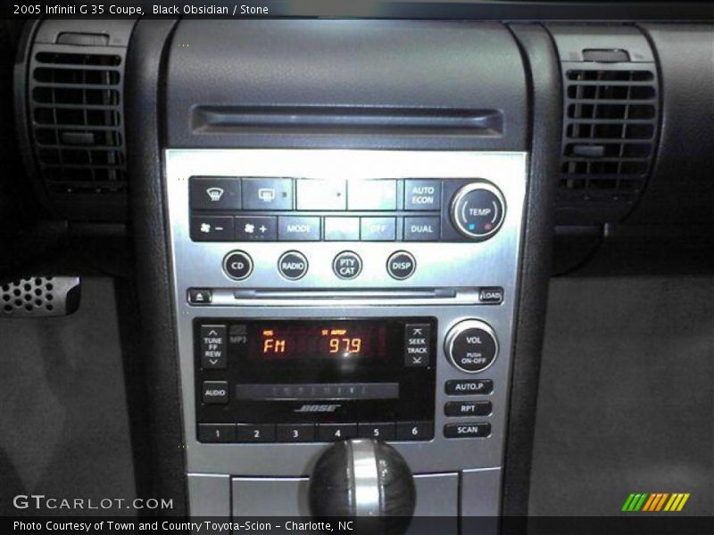 Black Obsidian / Stone 2005 Infiniti G 35 Coupe