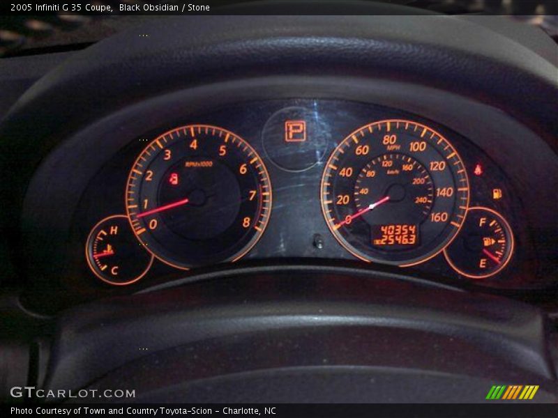 Black Obsidian / Stone 2005 Infiniti G 35 Coupe