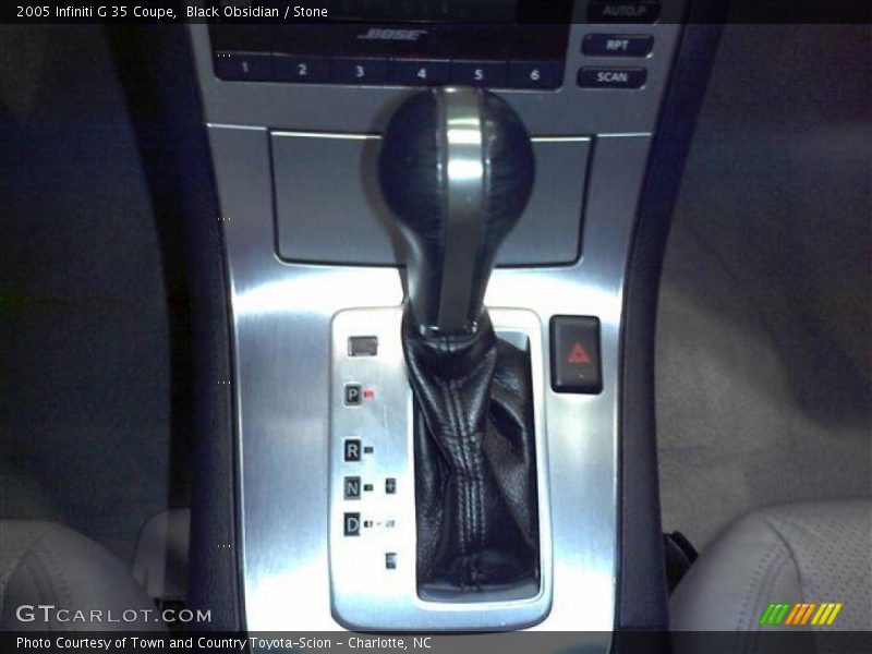 Black Obsidian / Stone 2005 Infiniti G 35 Coupe