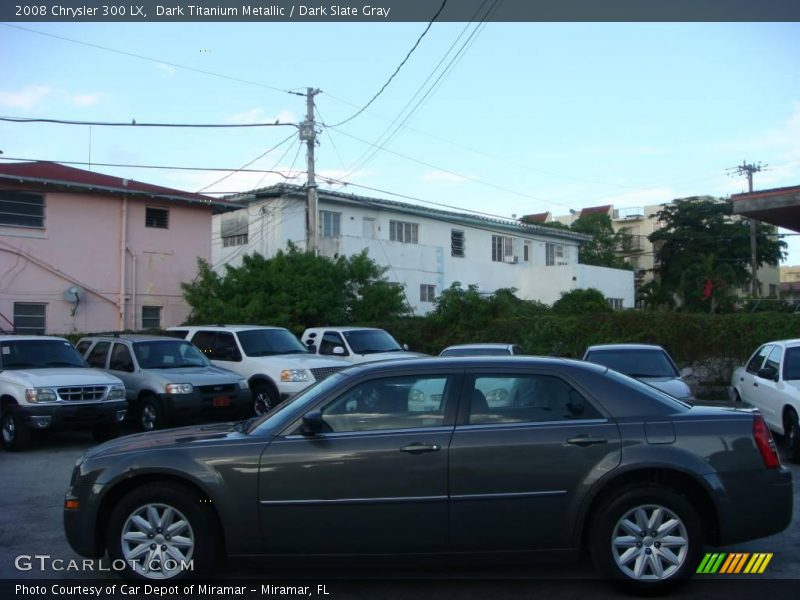 Dark Titanium Metallic / Dark Slate Gray 2008 Chrysler 300 LX