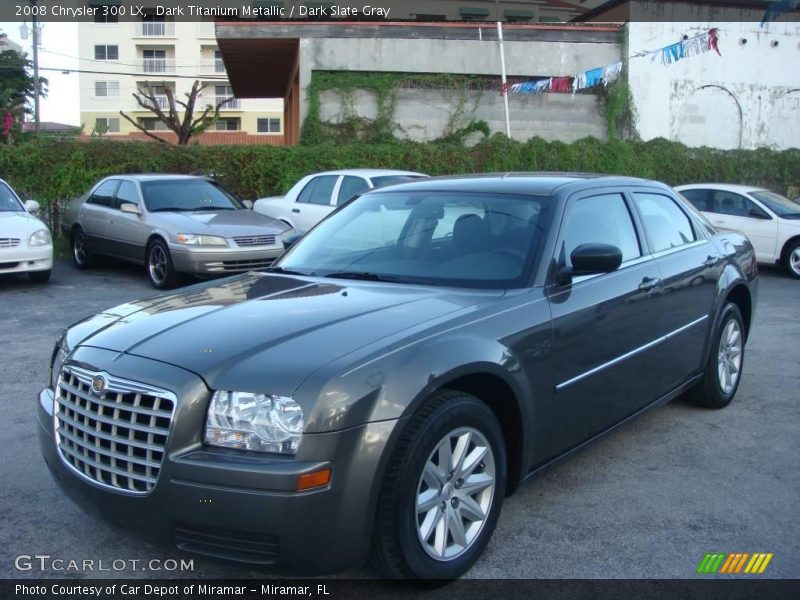 Dark Titanium Metallic / Dark Slate Gray 2008 Chrysler 300 LX