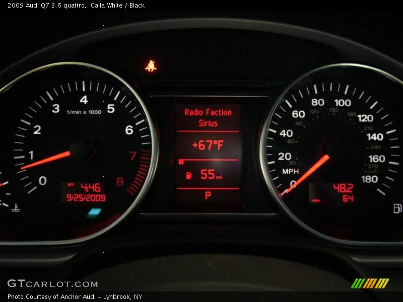 Calla White / Black 2009 Audi Q7 3.6 quattro