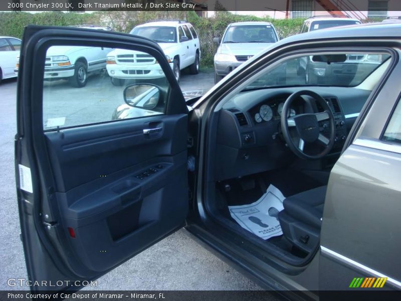 Dark Titanium Metallic / Dark Slate Gray 2008 Chrysler 300 LX