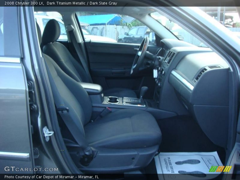 Dark Titanium Metallic / Dark Slate Gray 2008 Chrysler 300 LX
