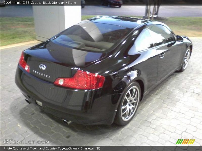 Black Obsidian / Stone 2005 Infiniti G 35 Coupe