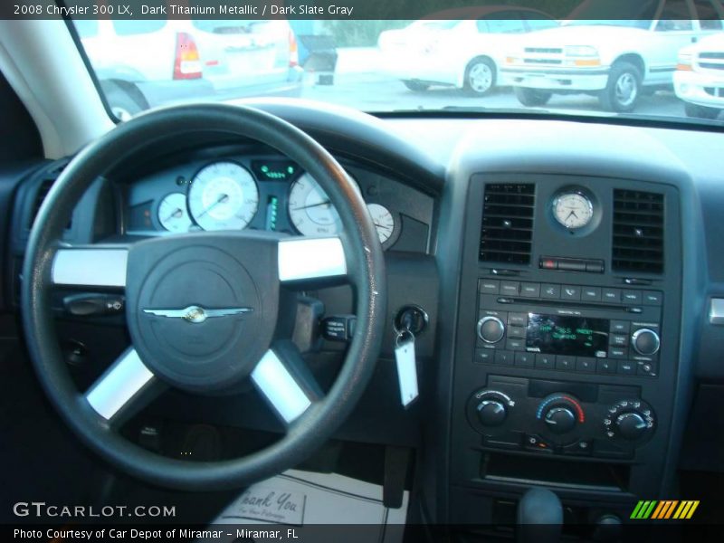 Dark Titanium Metallic / Dark Slate Gray 2008 Chrysler 300 LX