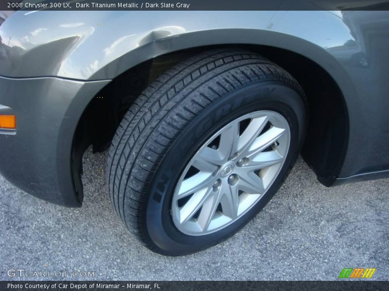 Dark Titanium Metallic / Dark Slate Gray 2008 Chrysler 300 LX